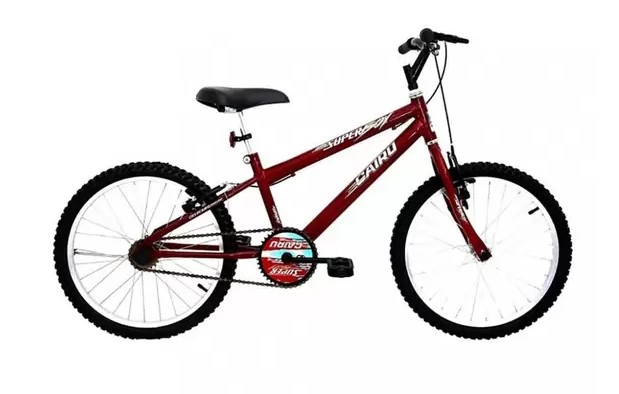 BICICLETA CAIRU ARO 20 RED SUPER BOY VERM