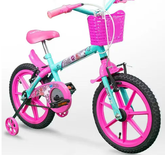 Bicicleta TK3 Aro 16 Pinky Anis Rosa