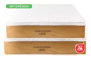 COLCHAO QUALICONFORT ESPLENDIDO ORTO 138X32