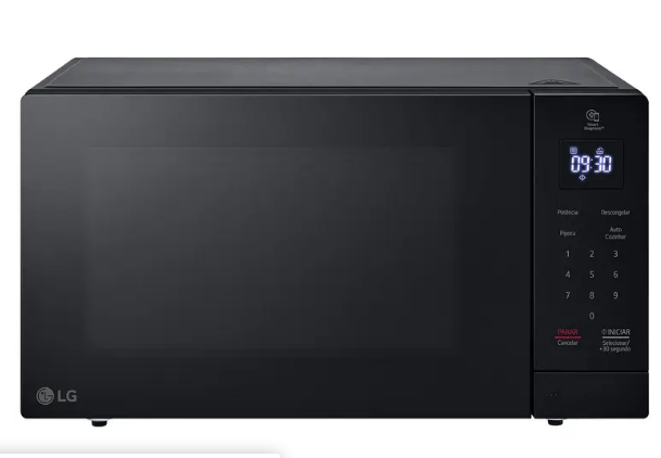 FORNO MICROONDAS LG 30L MS3033DSA BLACK 220V