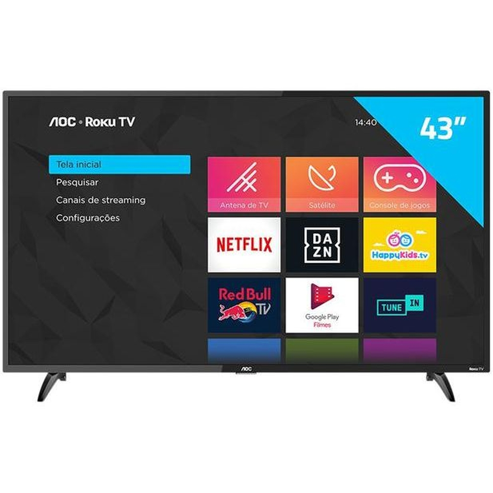 Smart Tv 43 Full HD Roku - AOC