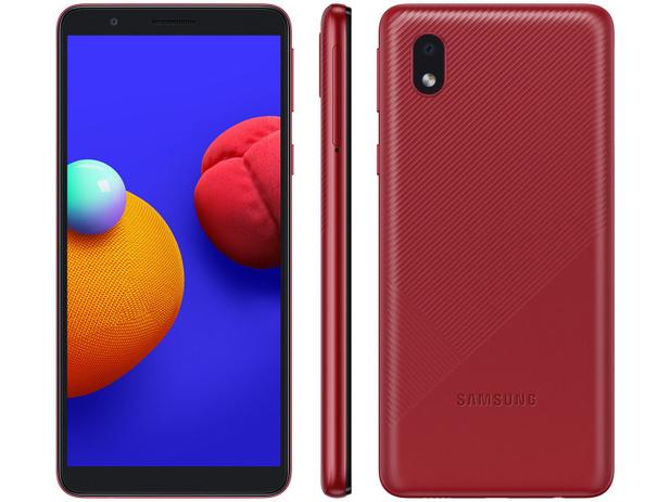 Smartphone Galaxy A01 Core - Samsung - Vermelho
