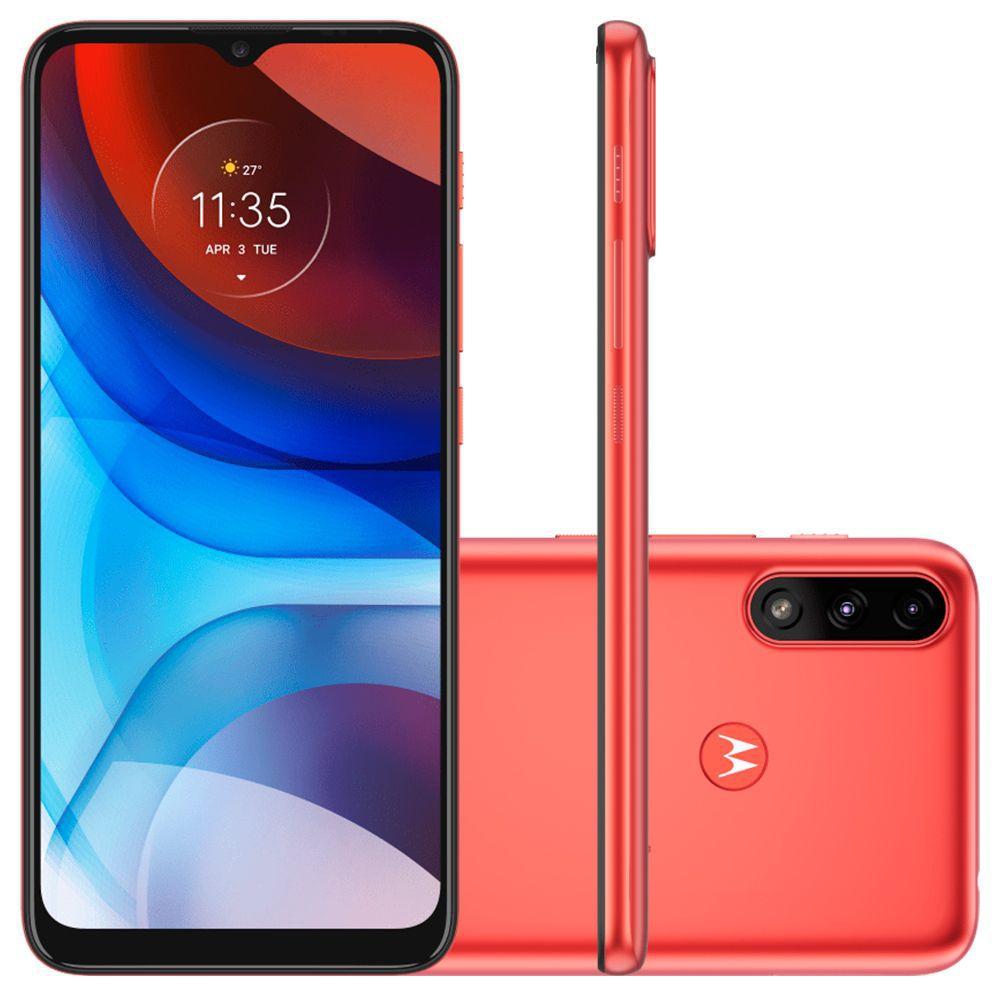 Smartphone Moto E7 Power - Motorola - Vermelho Coral