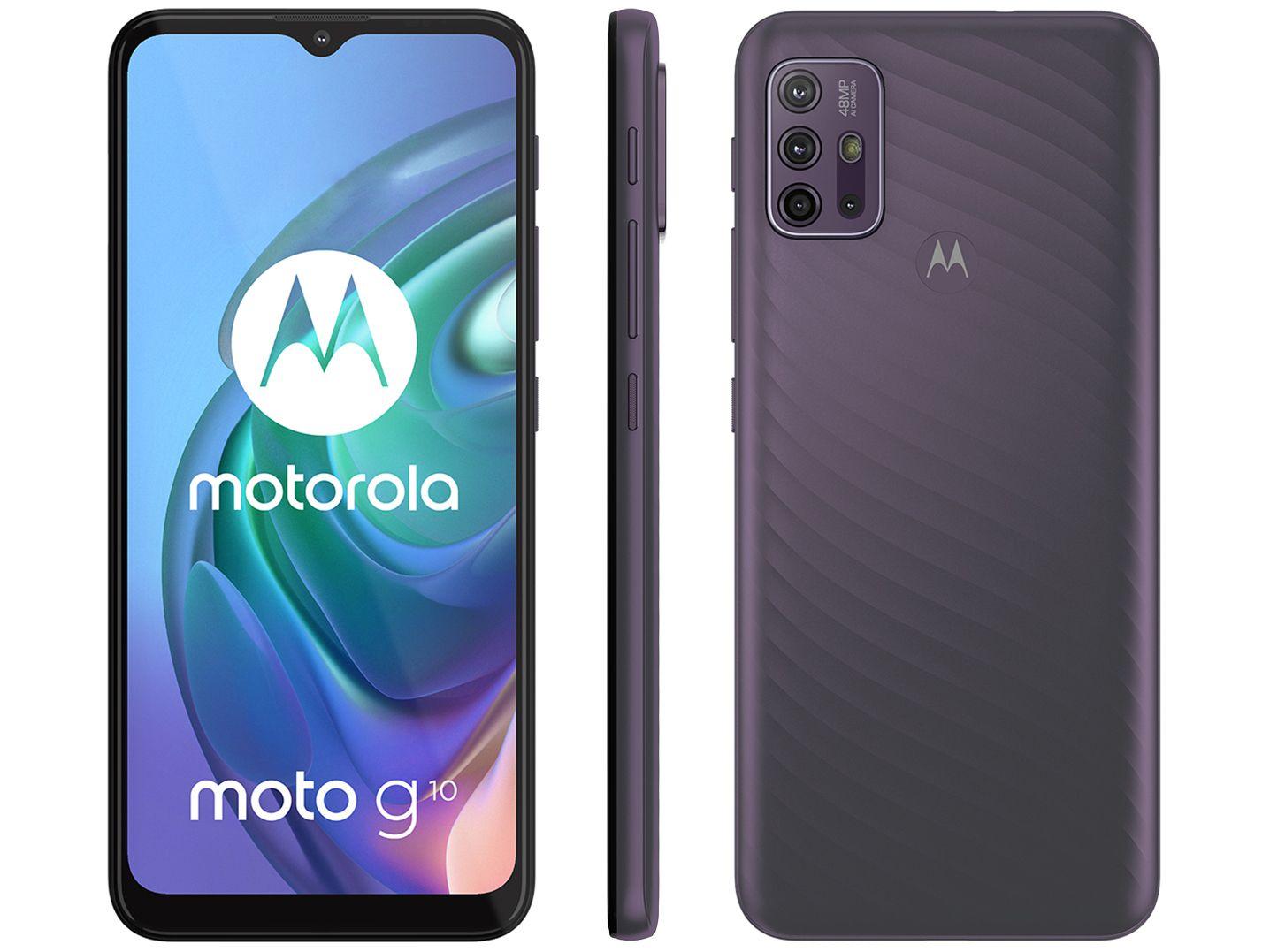 Smartphone Moto G10 - Motorola - Cinza Aurora