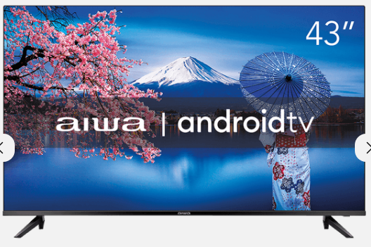 Televisor Aiwa 43 Polegadas Android AWS-TV-43-BL-02