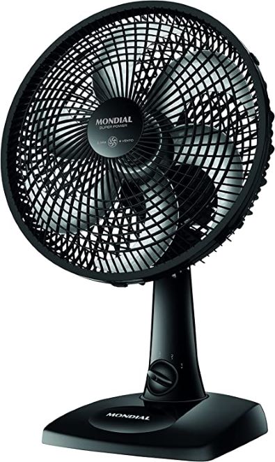 Ventilador Mondial VSP-30 6Pás 30CM Preto 220V